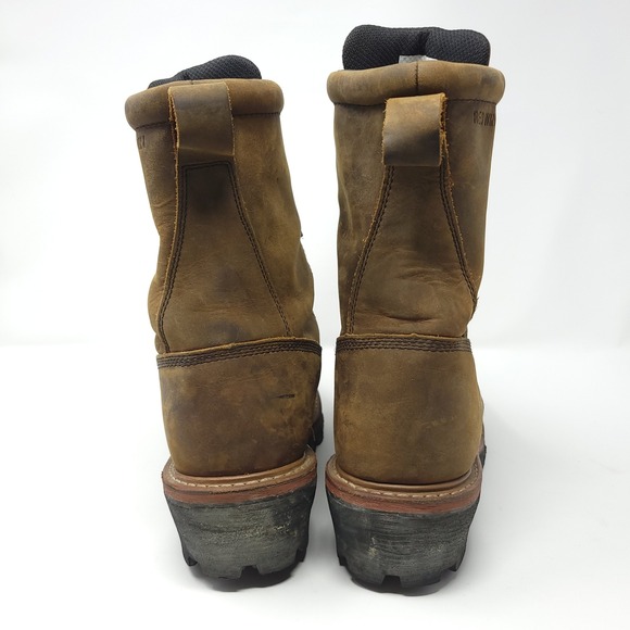 Red‎ Wing 2219 Logger Max Waterproof Vibram Sole Leather Work Boots Mens 9D main image 4